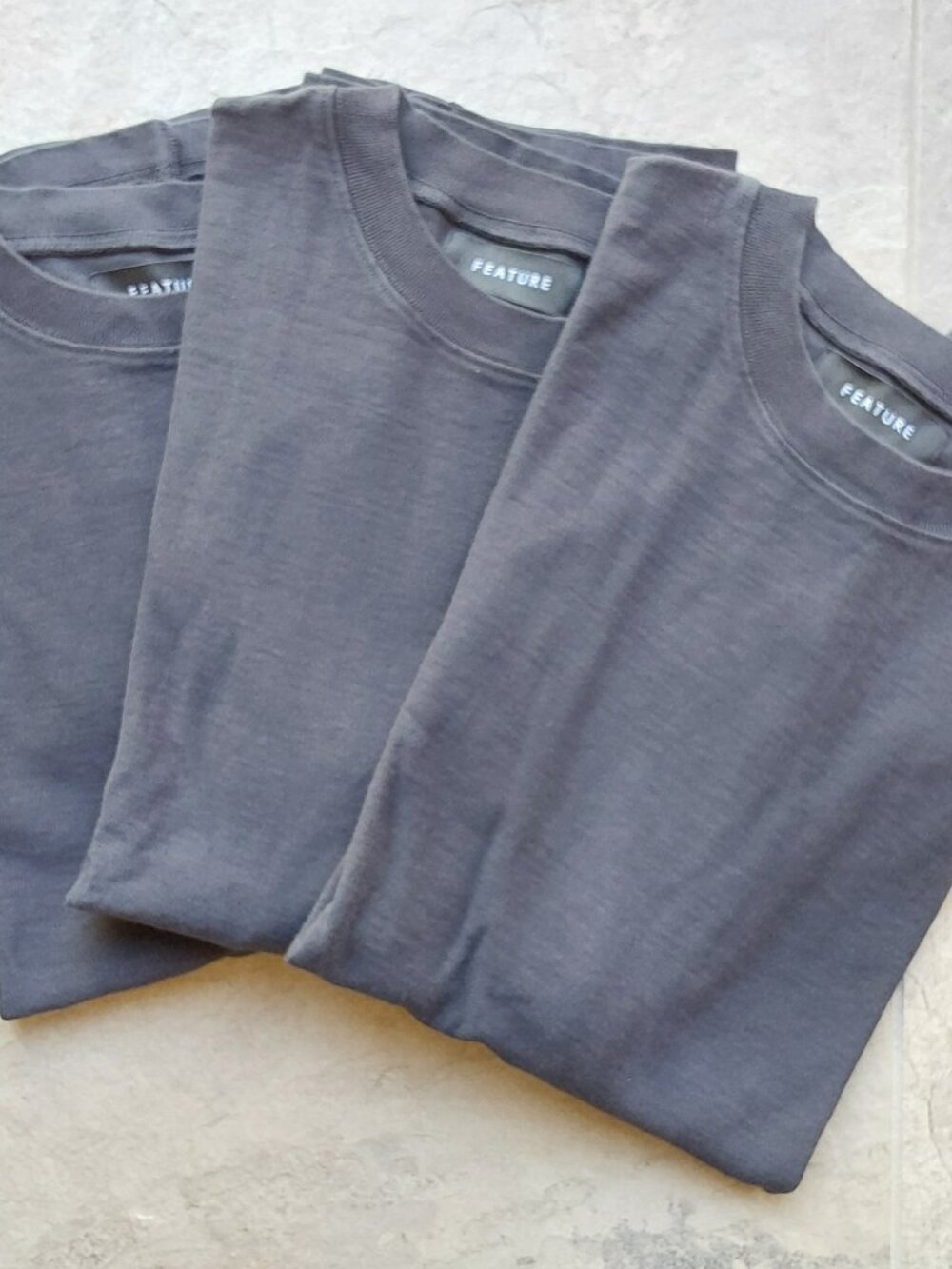 FEATURE Koren Cotton Tee Bundle of 3 Oversized Medium